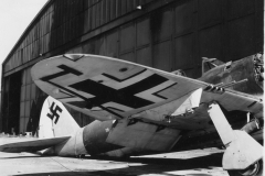 P47 used by the germans at gothenburg germany. may 1945