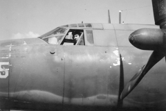 Bob K in B26 Brussels Special near Paris France. May 1 1945