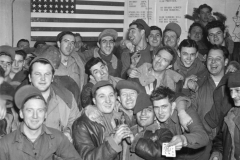 Christmas party. 391 st. Belgium. 1944.