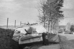 German tank near Brussels