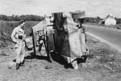 bob by tank. Sept 1944.