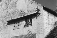 building where we lived at strip 89 near Brussels. Belgium. Nov 1944