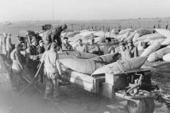 German tanks filled with jelly like pane. strip 89. Belgium. Nov 1944