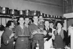 391 st air service group Christmas in Belgium. 1944