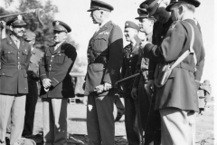 general Patton at our base in England. may 1944