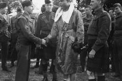 Joe Louis at our base England. 1944.