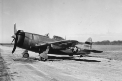 P47. new all silver ones. April 1944. Kingsnorth, Kent