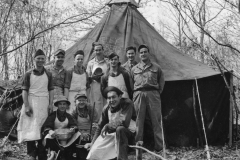 the fellows that prepare our food. Kingsnorth Kent. April 1944. 9th AF