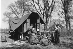 ops trailer crew of b24 forced down after action over enemy territory