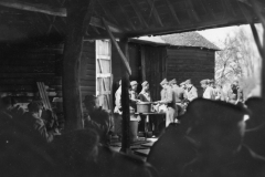 fighter headquarters mess. Kingsnorth, Kent. April 1944