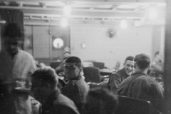 officer eat aboard ship. July 1944