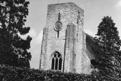 a village church close by Kingsnorth Kent England. may 1944