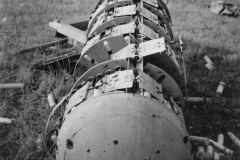 German Bomb at Drenx Field, France