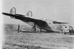 nosed over liberator at strip 68. Oct 1944