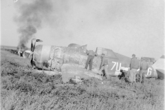 plane accident at strip 68. Sept 1944