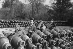 bob and Bernice and a pile of bombs. strip 68. Oct 1944.