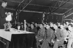 36 fighter group. Rev Sanderson Tent Chapel France