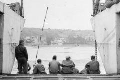 landing craft at Omaha Beach