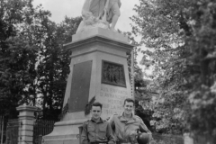 captains Jones and fried. France Sept 1944.