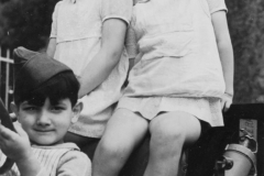 Normandy France kids. July 1944