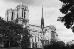 cathedral of notra dame at Paris. Sept 1944.