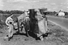 bob by a Jennie light tank.