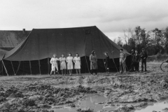 red cross doughnut setup.