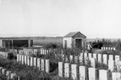 American grave yard of 1918 near Reims, France. Sept 1944