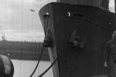 a ships about to pull out of Southampton. July 1944