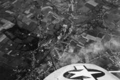 aerial photo over France. June 4 1944