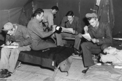 evening in tent at epenay. Sept 1944