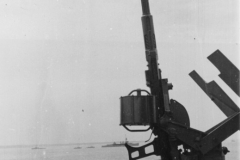 50 cal on ship which carried us to France.