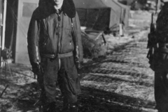 German pilot who bailed out on new years day over 365th field. 1945