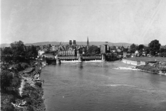 wesser river in Kassel Germany. may 1945