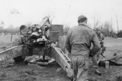 USA big gun. Germany. 1944