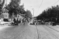 German refugees returning to Kassel Germany. may 1945