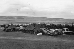 a view at our cablence base. Germany. April 1945