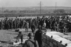 65000 German prisoners near kobleze Germany. 1944