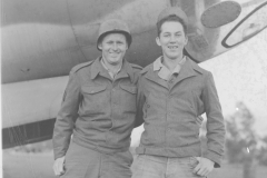 pinksy and bob at epermay. sept 1944.