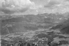 alps from eagle head in Berchtesgaden