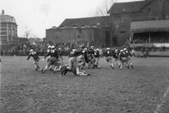 football game at 29th tac Maastricht Holland. DEC 1944