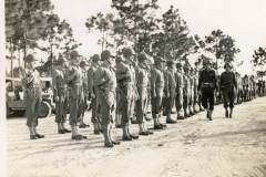 inspection by col harris. venice fl dec 1943 VEN27